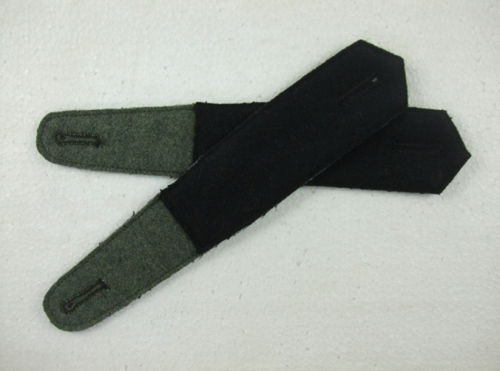 Schulterklappen Mannschaften M36, frühe Version, schwarz