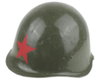 Russischer Stahlhelm, rotem Stern, gebr.