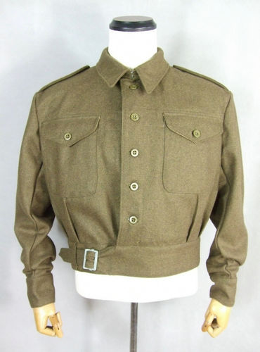 Britische Uniformjacke P40, Battle Dress, Wolle
