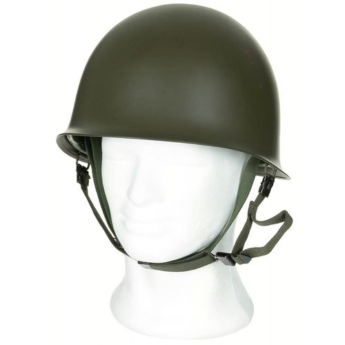 US Helm "M1", mit Kunststoff- Innenhelm, gebr.
